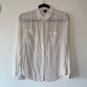Club Monaco 100% Silk Shirt